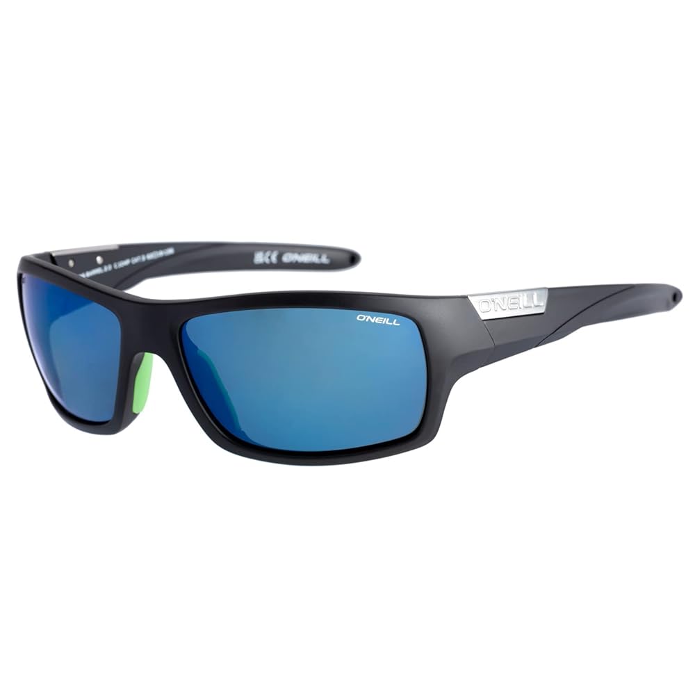 ONeill ONS Barrel 2.0 Polarised Sunglasses - Matt Black/Blue